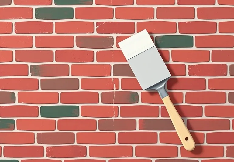 Ponçage et rebouchage des fissures avant mise en peinture